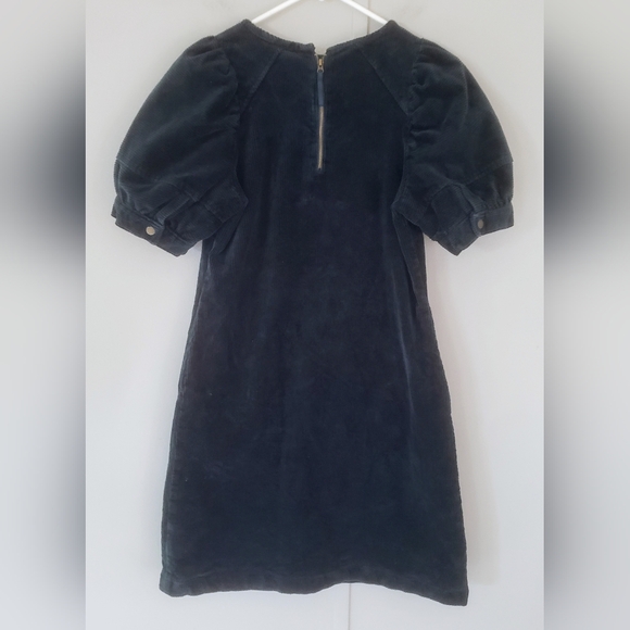 Universal Thread Green Corduroy Puff Sleeve Dress - Picture 12 of 15